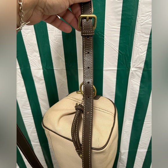 EUC Burberry Blue Label Canvas and Leather Satchel Crossbody - Picture 5 of 15